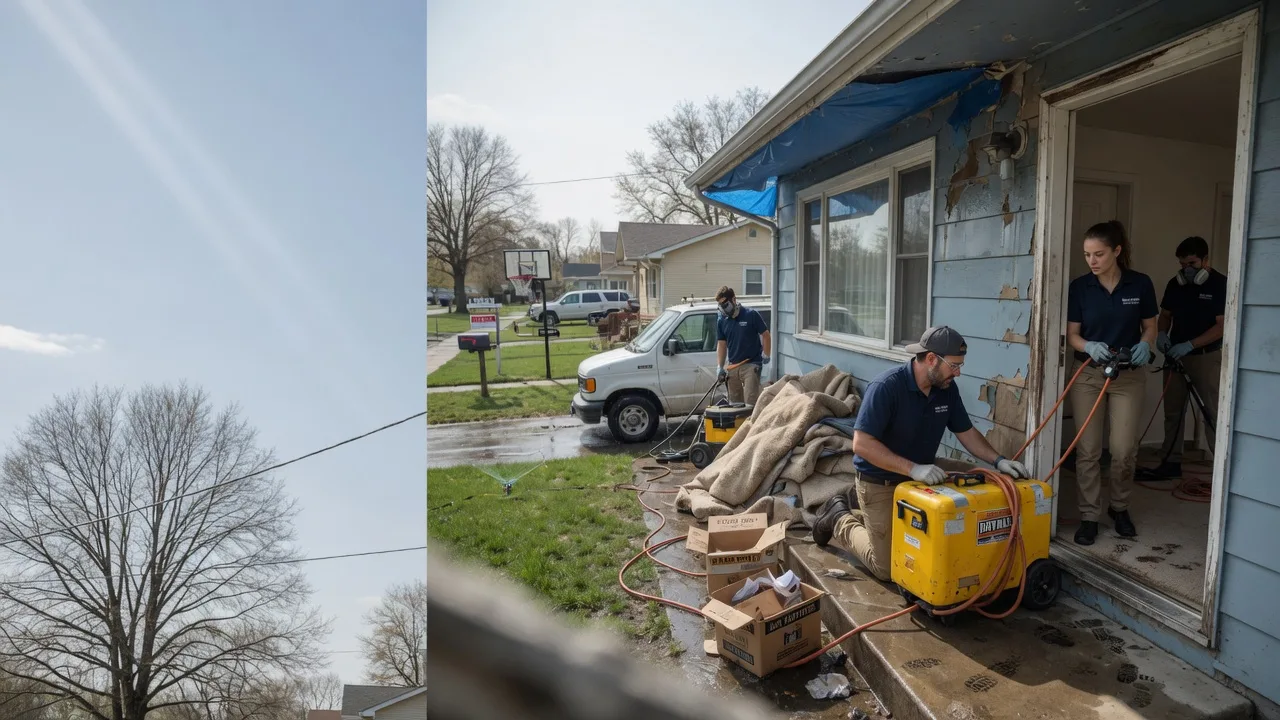 Basement Flood Cleanup in Wilber, NE near me